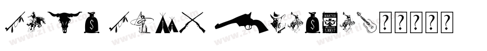 Wild West Shadow字体转换